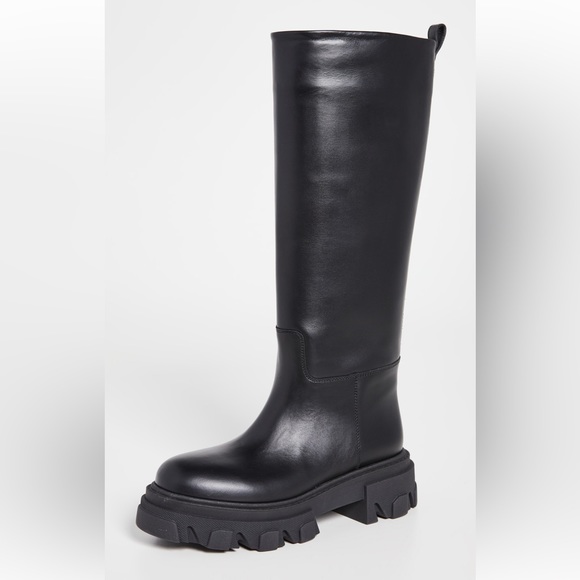 Gia Borghini X Pernille Teisbaek Tubular Combat Boots - Picture 2 of 7